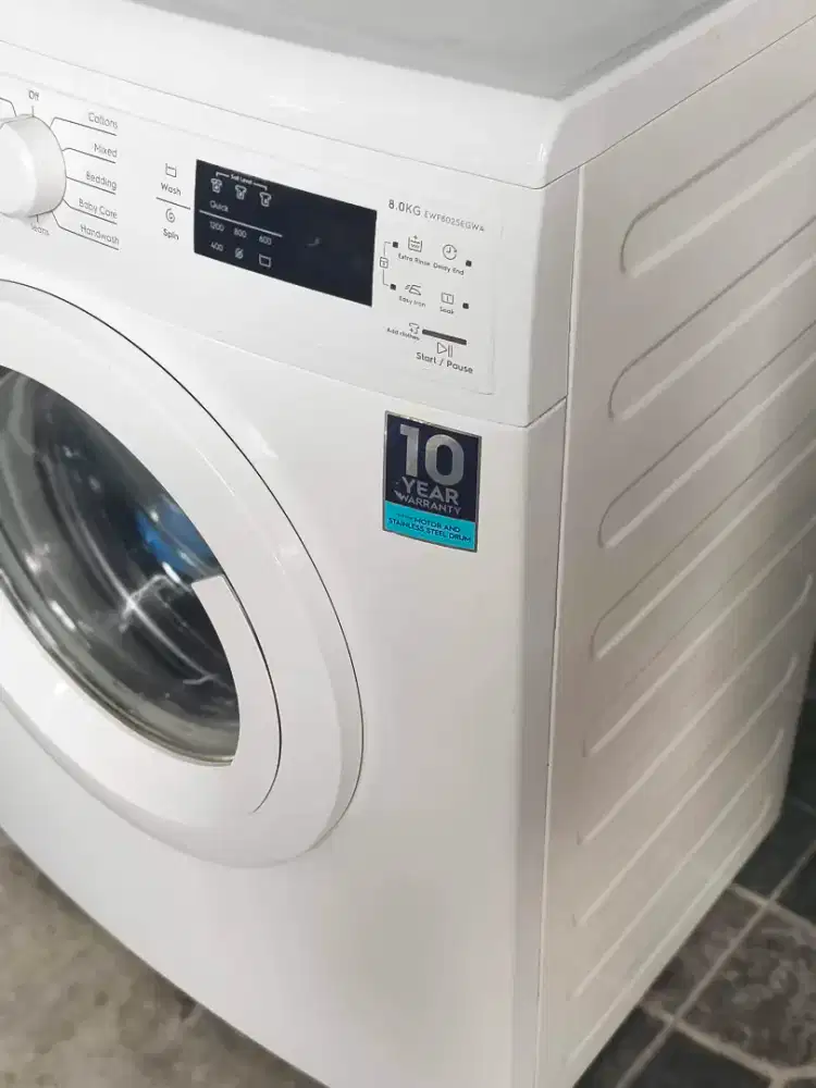 Mesin cuci electrolux muantab 8 kg