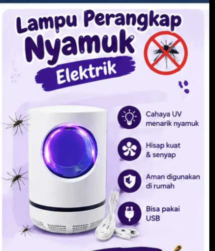 Lampu perangkap nyamuk elektrik