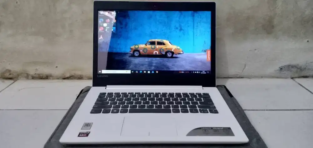 Laptop Lenovo Ideapad, AMD A9 (Setara Core i5), RAM 4 SSD 128, MULUS