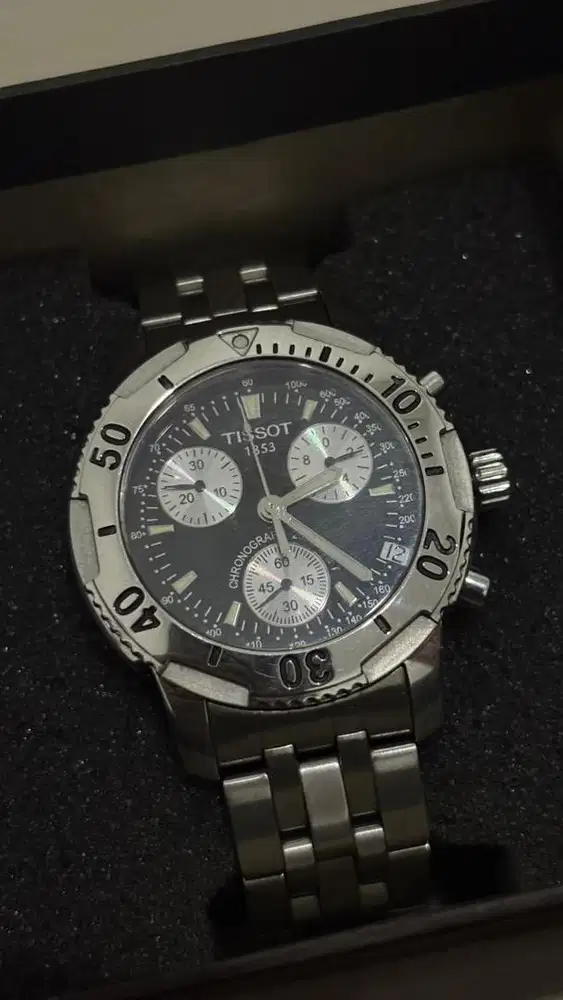 Jam tangan Pria Tissot Cronograph ORI