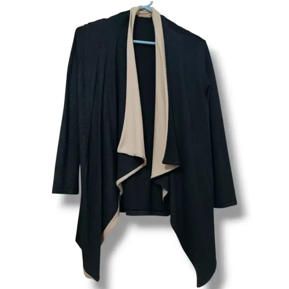 Outer Knit N&M Black Cream Oversize