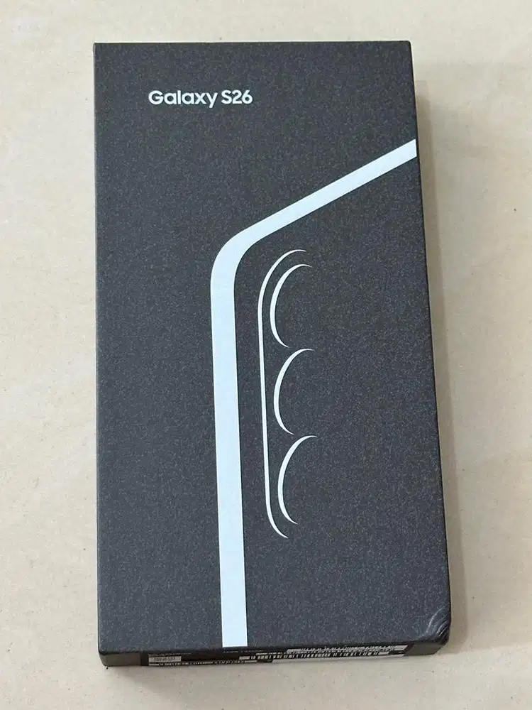 Galaxy S26 5G 12/512Gb Graphite gress resmi SEIN 16 17 FE Pro Plus Max