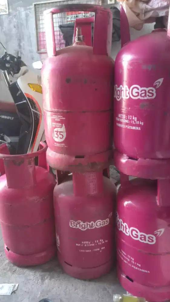 Tabung LPG elpiji bright gas 12kg