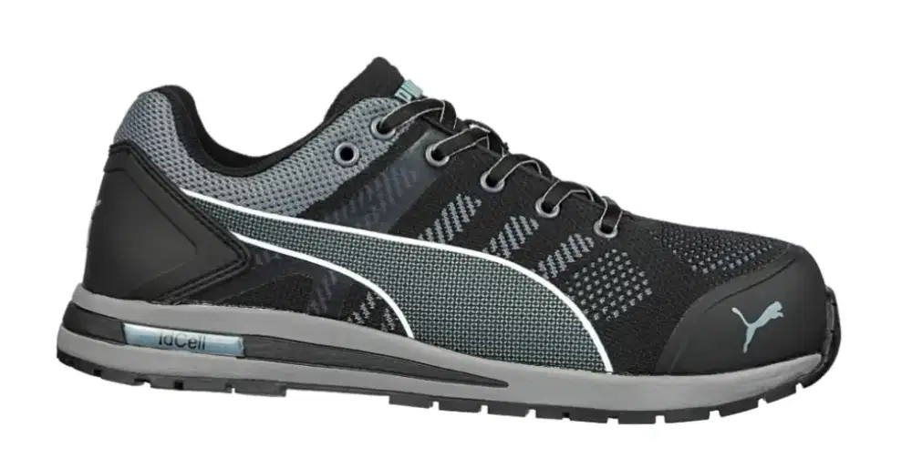 Sepatu Safety Puma Fuse Knit Black