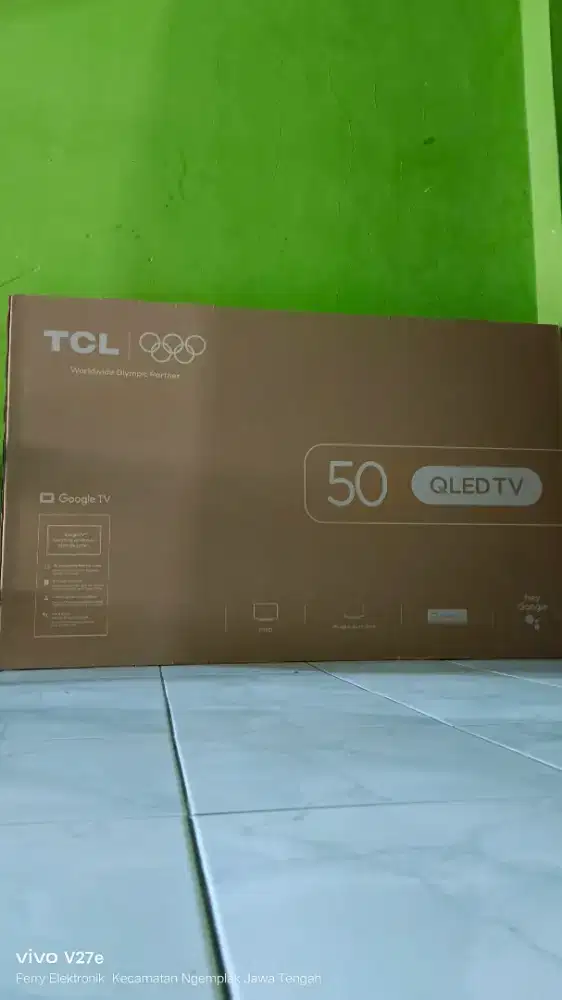 Qled TCL google tv 50