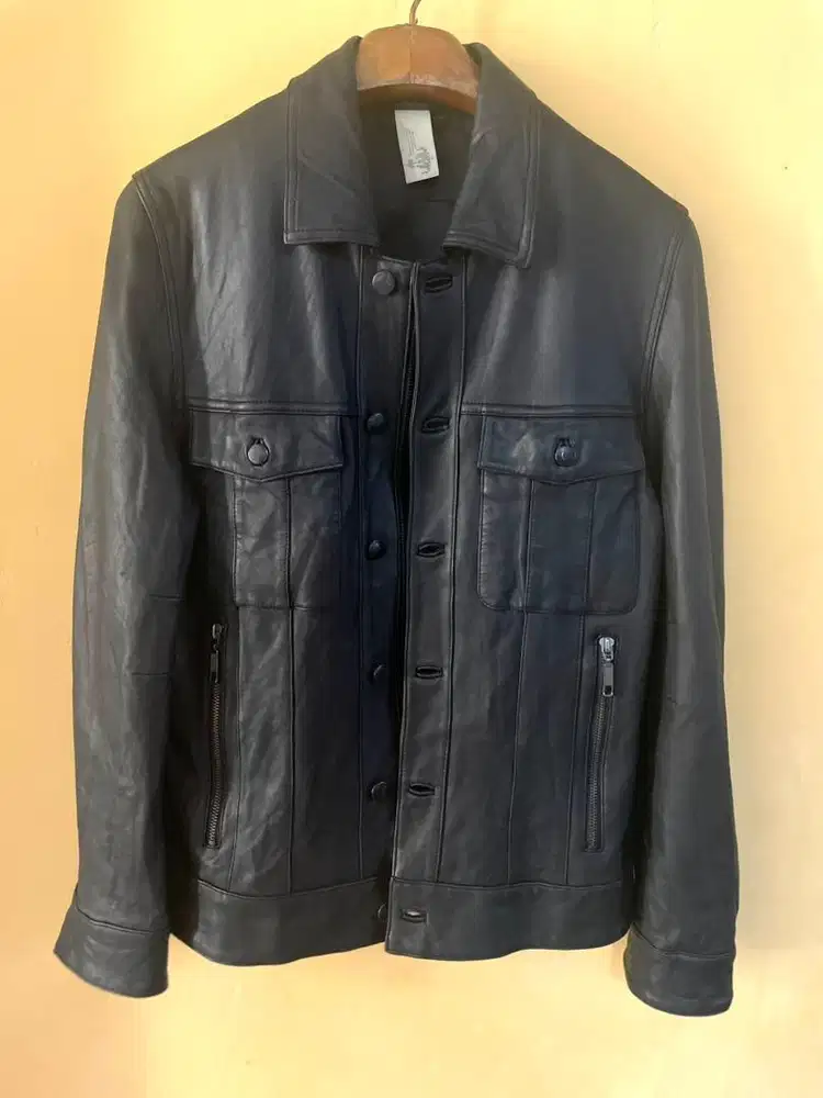 Jaket  kulit domba size M