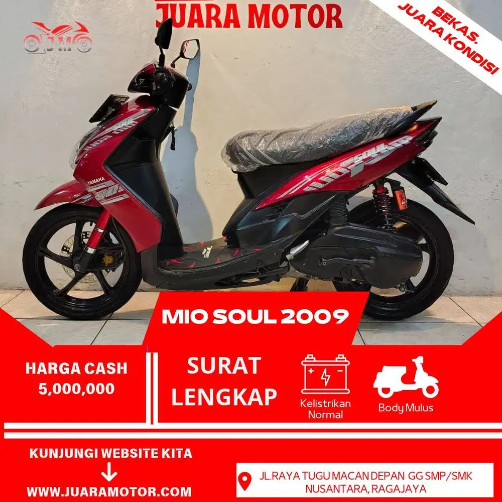MIO SOUL 2009 SURAT LENGKAP TERMURAH