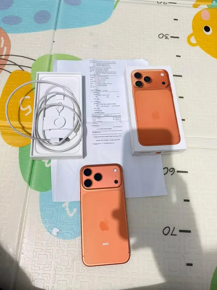 Iphone 17 pro max 256 ibox  cosmic orange