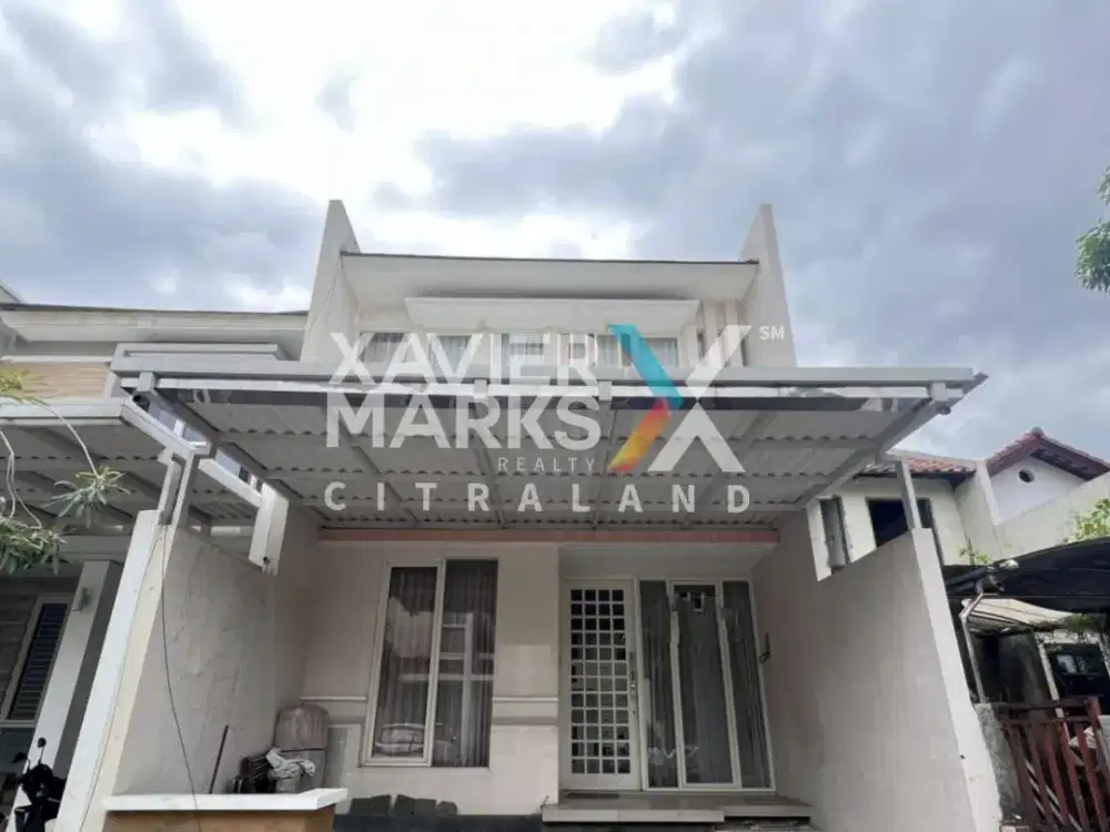 Rumah Citraland Alam Hijau Lingkungan Tenang Bangunan Minimalis 2 Lantai