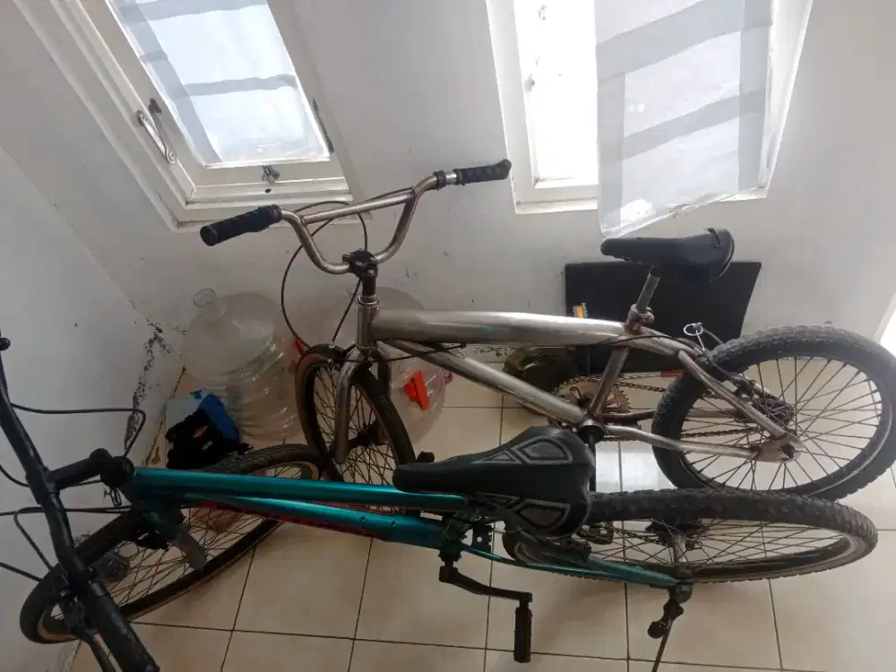 Di jual sepeda gunung + sepeda bmx