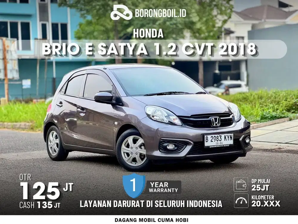 20rban KM Record! | Honda Brio E Metik Istimewa 2018 Abu