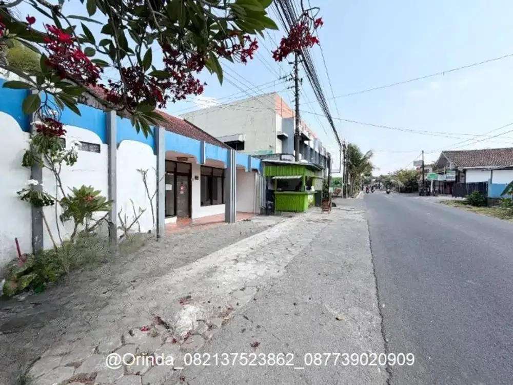 LT 825 LB500 LD14 TEPI JALAN MAGUWOHARJO TANAH HOMESTAY RUMAH DEKAT RINGROAD, SETURAN BABARSARI, SAMBILEGI, TAJEM, KANTOR, GUDANG, JANTI COCOK USAHA