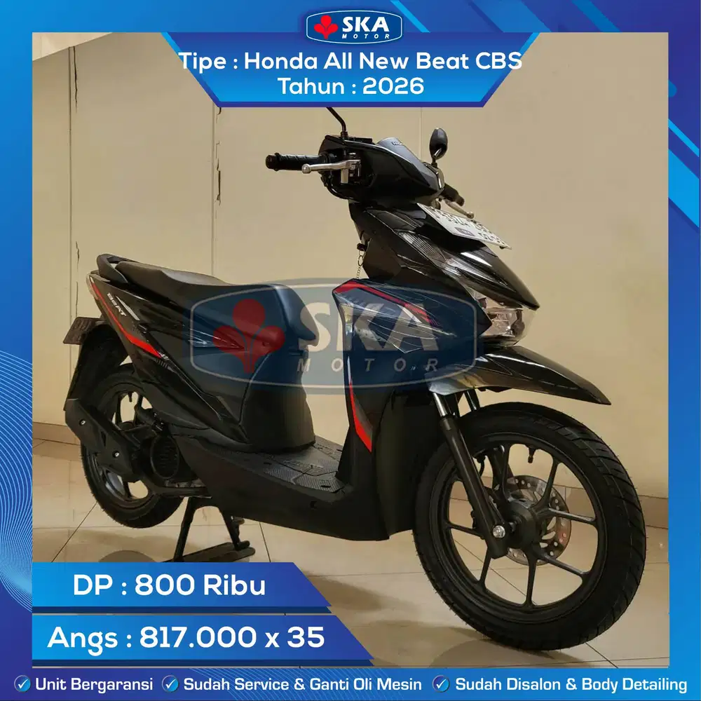 Honda All New Beat CBS Tahun 2026