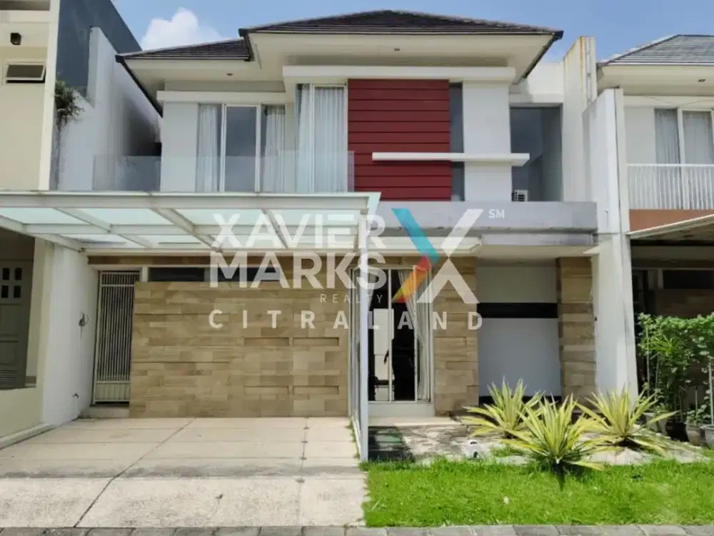 Rumah Wisata Bukit Mas Model Minimalis Modern Row Jalan Lebar