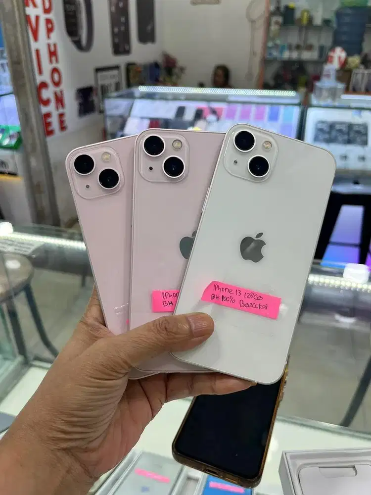 IPHONE 13 128 ALL OPERATOR WHITE AND BLACK