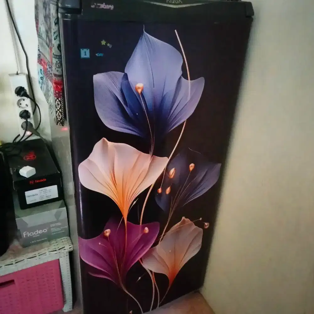 Kulkas 1pintu merk Aqua
