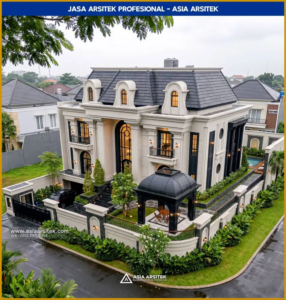 Jasa Arsitek Desain Rumah di Tangerang Desain Rumah 840 m2