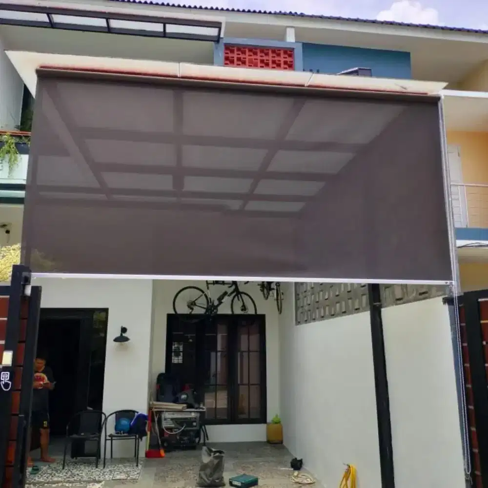 Jual Roller Blind Outdoor | Gorden Vitrase | Wallpaper dinding