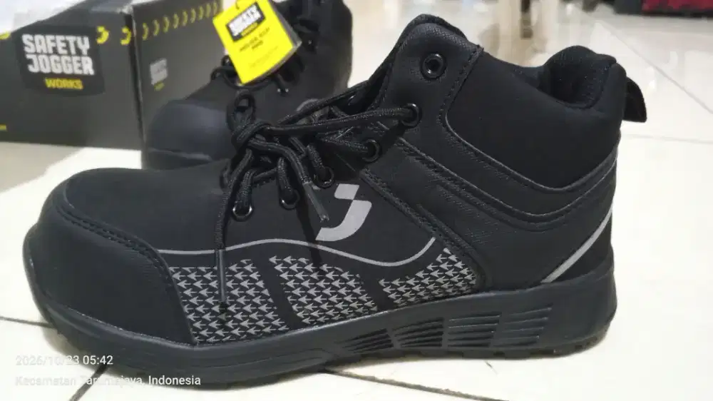 Sepatu safety joger Milos s1p MID No 38