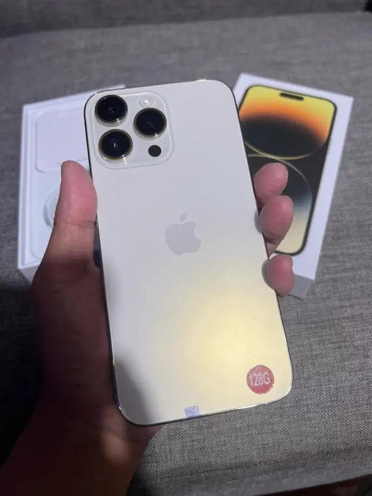 Iphone 14 Promax 128gb fulset mulus