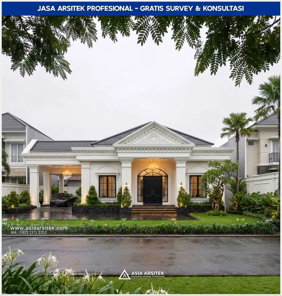Jasa Arsitek Desain Rumah di Tangerang Desain Rumah 260 m2