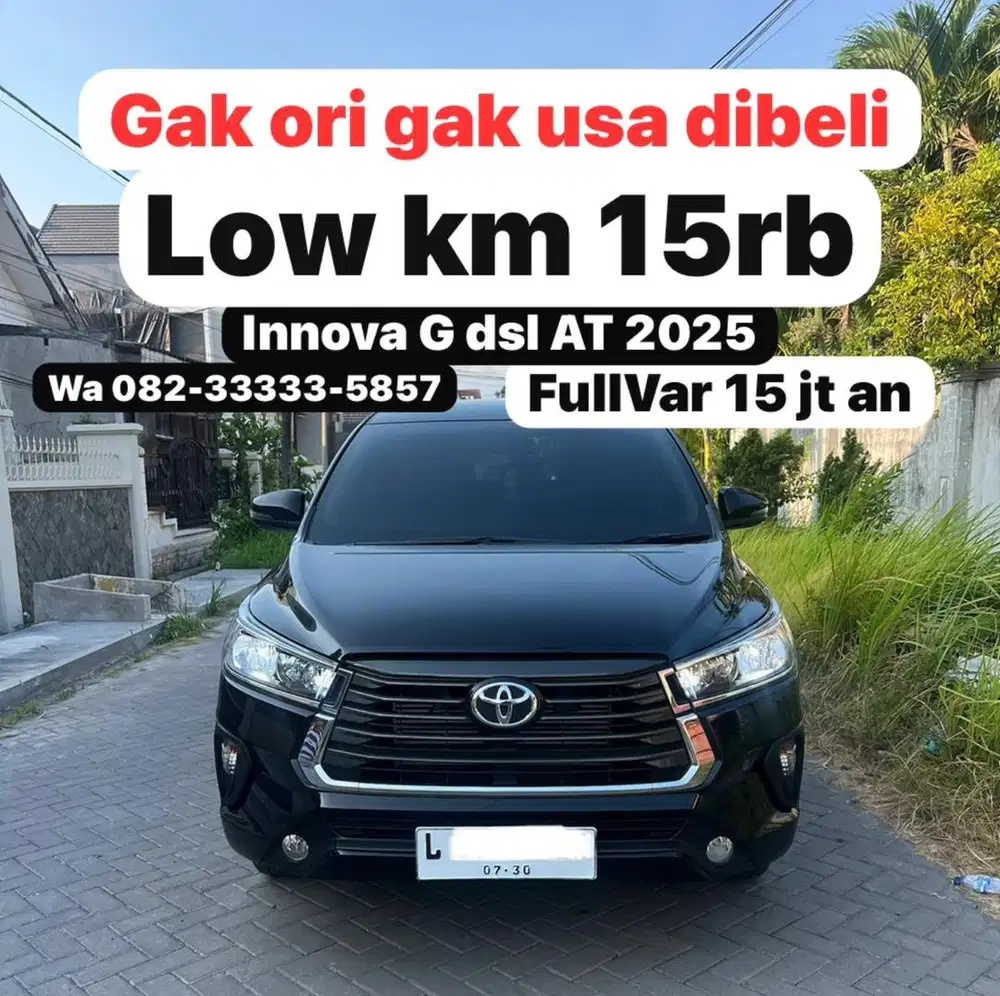 Km15rb innova G dsl AT 2025 (L) tg1 dr baru inova reborn