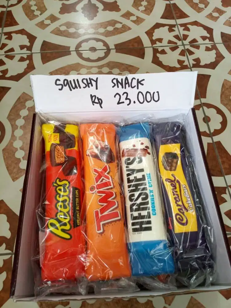 mainan anak squishy snack