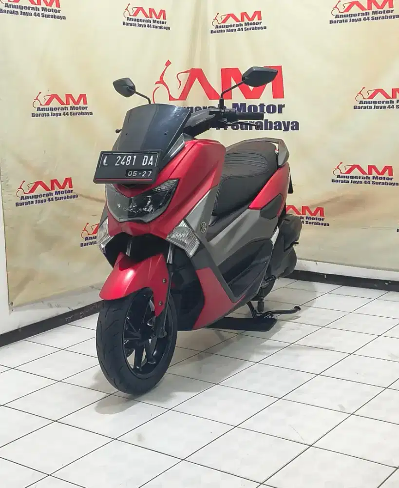 Am Barata Yamaha Nmax 155 Tahun 2017 warna merah doff