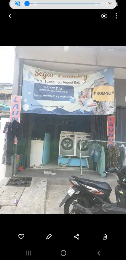 Jasa laudry bersih wangi,antar jemput