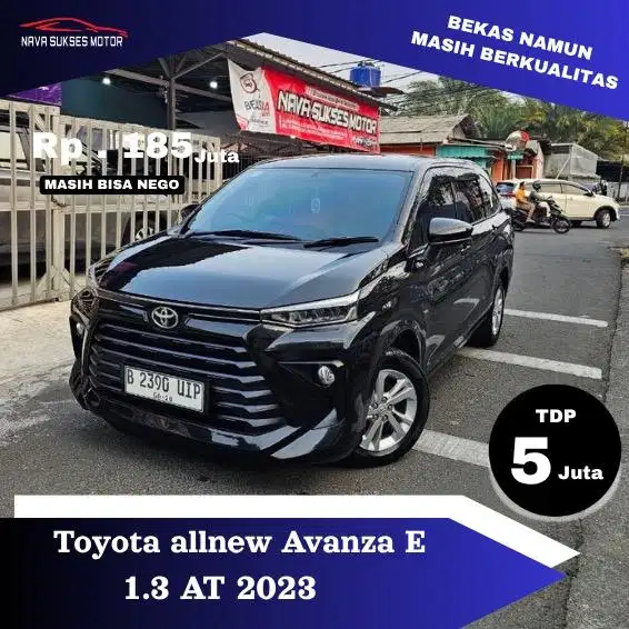 TDP TERMURAH AVANZA E MATIC 2023