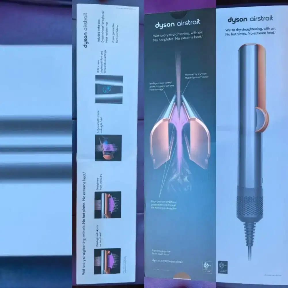 Dyson Airstrait pengering dan pelurus rambut