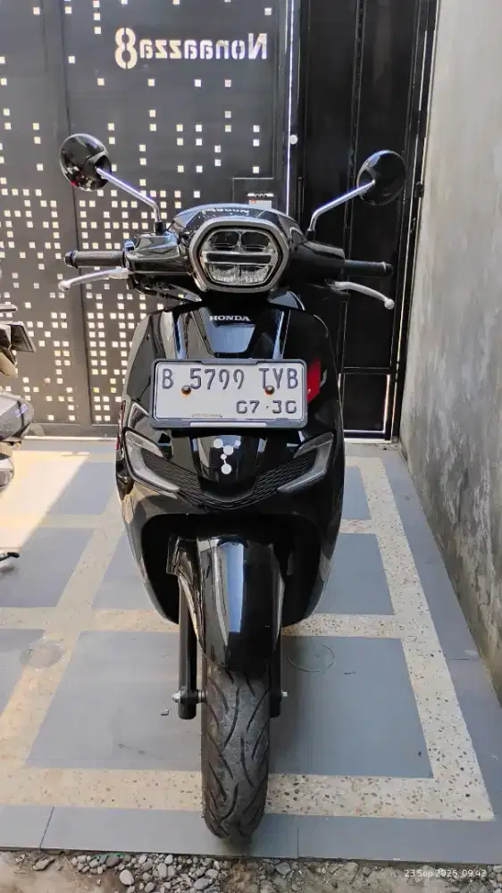 Honda stylo hitam  2025 CBS glossy