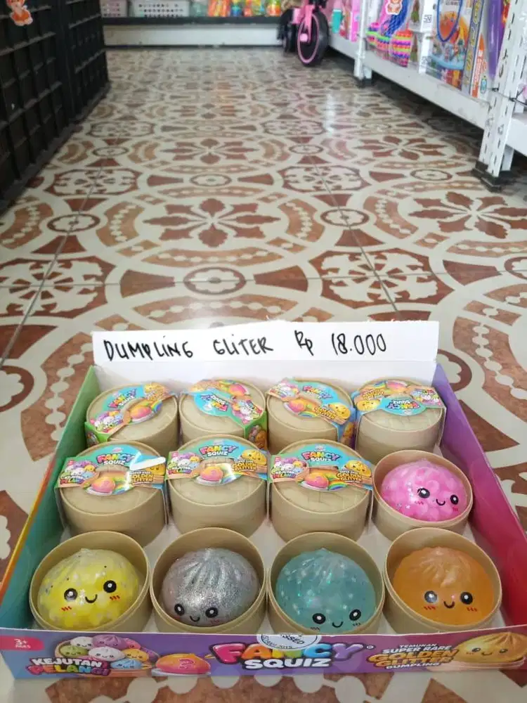 promoo!!! squishy dumpling gliter