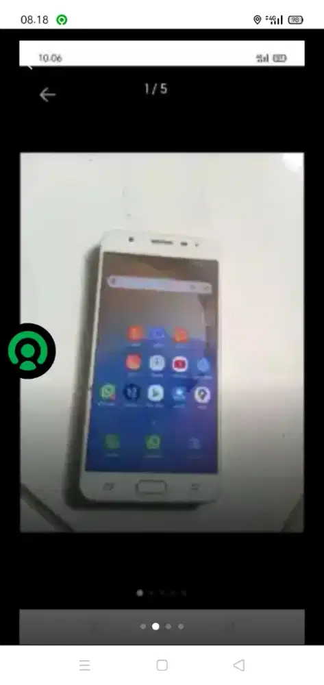 Hp antik Samsung J7 prime ram 3/32 masih normal dipakenya