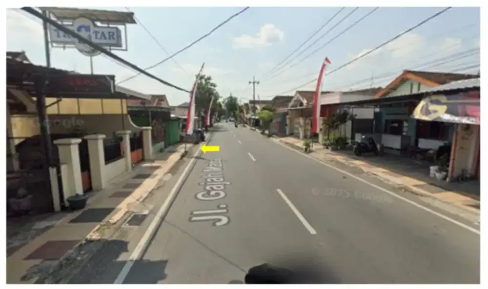 Dijual tanah Jl. Gajahmada Madiun Kota.