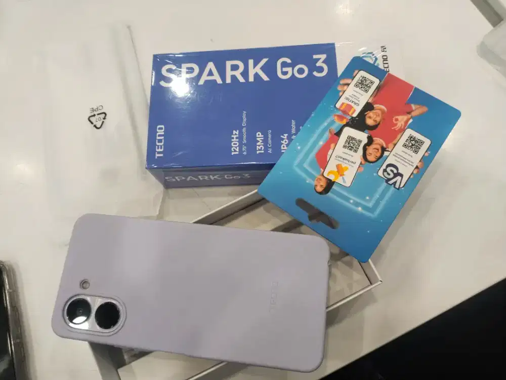 TECNO SPARK GO 3, CASHBACK 100 RIBU, PROMO TERBATAS
