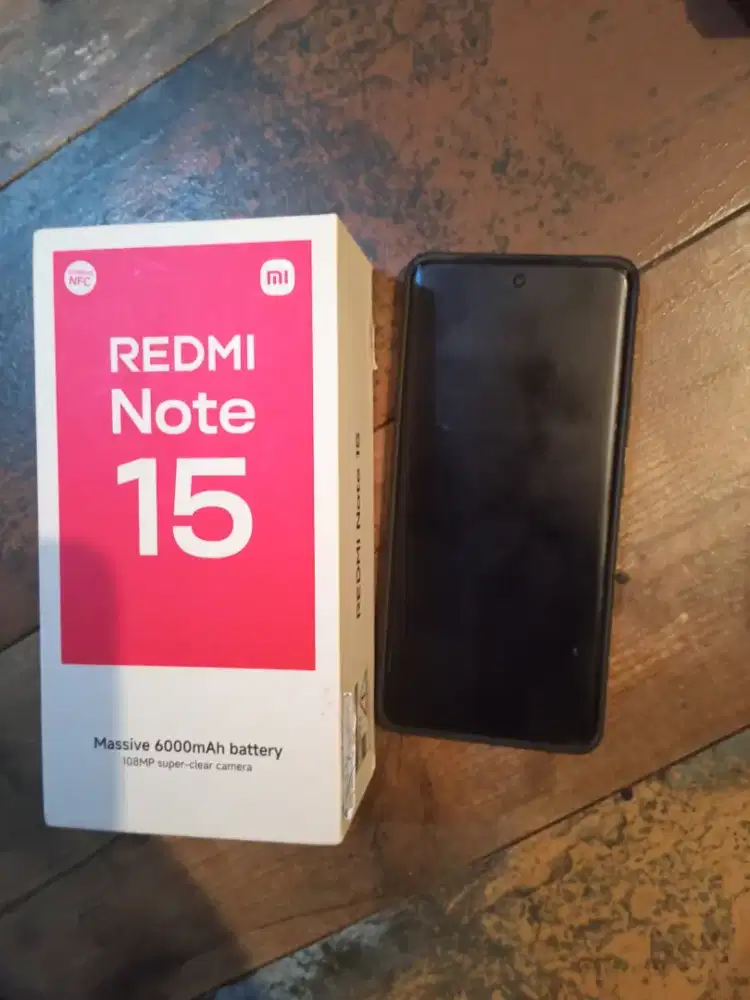 REDMI note 15 4G 8/128 dijual nego