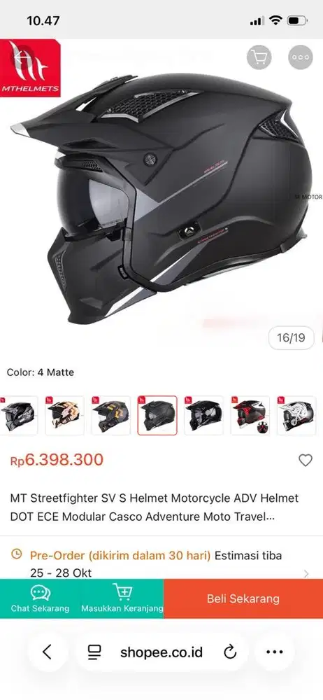 Helm helmet fullface