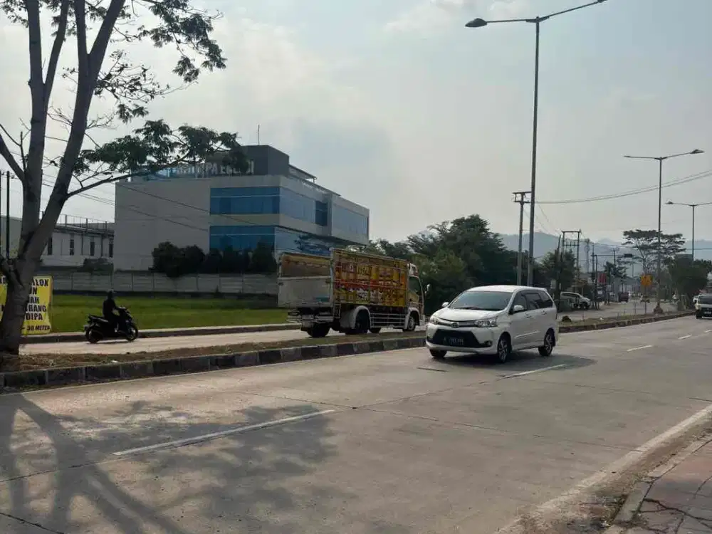 Dijual Tanah Matang zona industri strategis di mainroad dekat tol