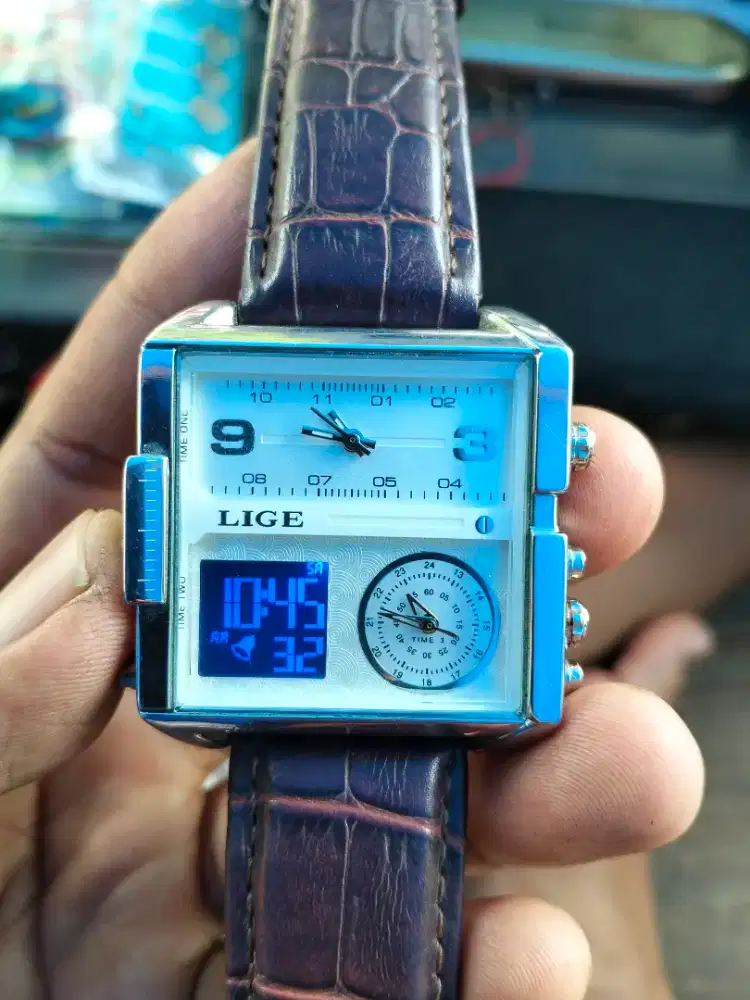 Jam Tangan 3time merk Lige