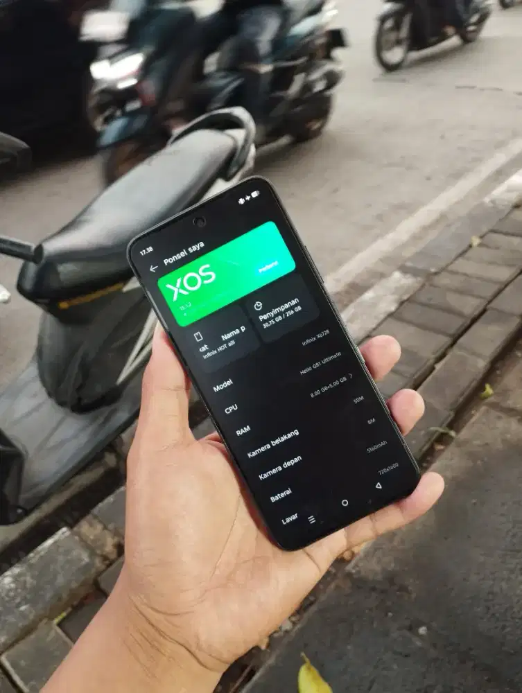WTs INFINIX HIT 60i 8+8/256 MULUSS DAN NOMINUSSS
