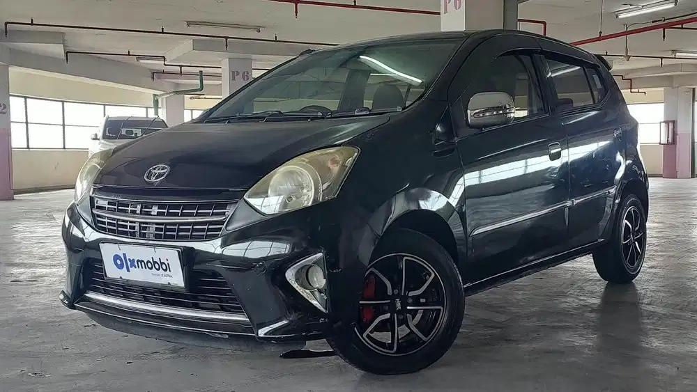 Angs Murah Toyota Agya 1.0 G Bensin-MT 2015 Hitam CPYFB