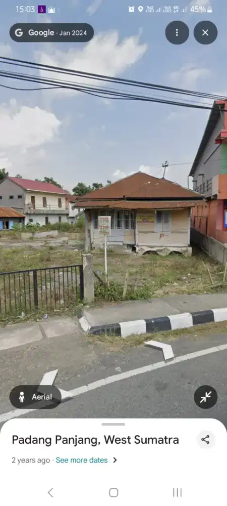 Dijual Tanah + Bangunan Tua (SHM)