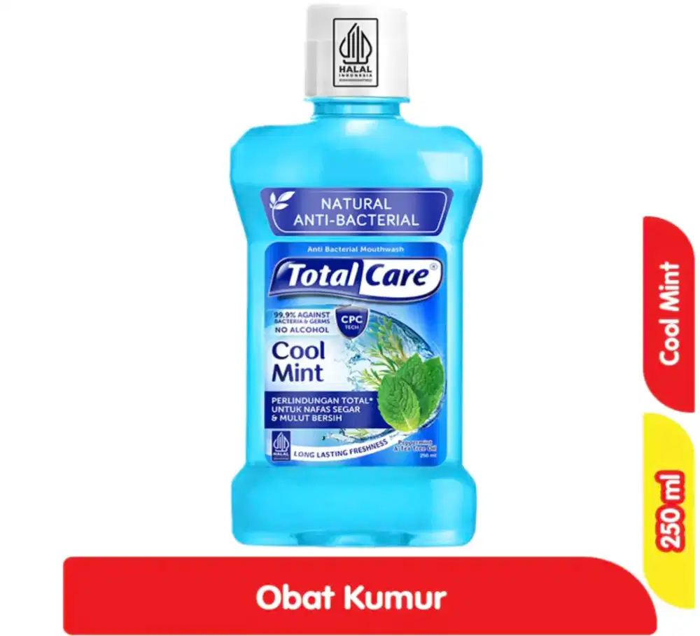 HARGA PROMO: Total Care  Mouthwash 250 ml