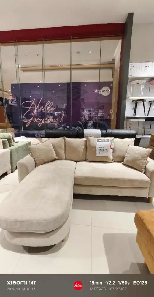 SOFA SUDUT TIPE L