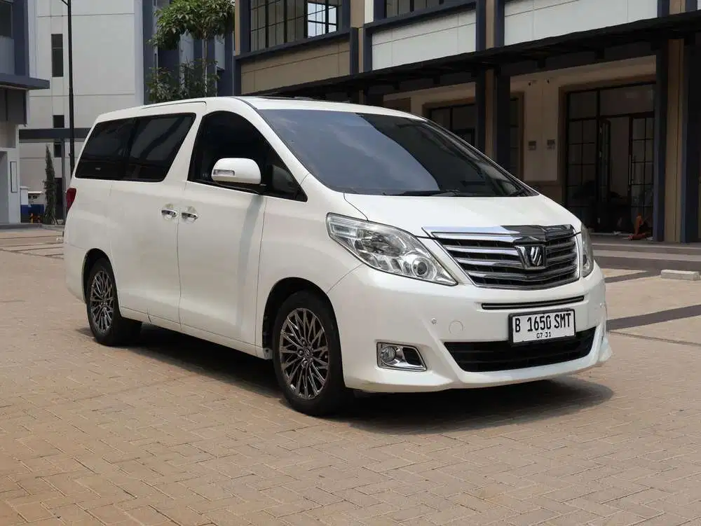 (Tdp2jt) Alphard G 2012 Putih