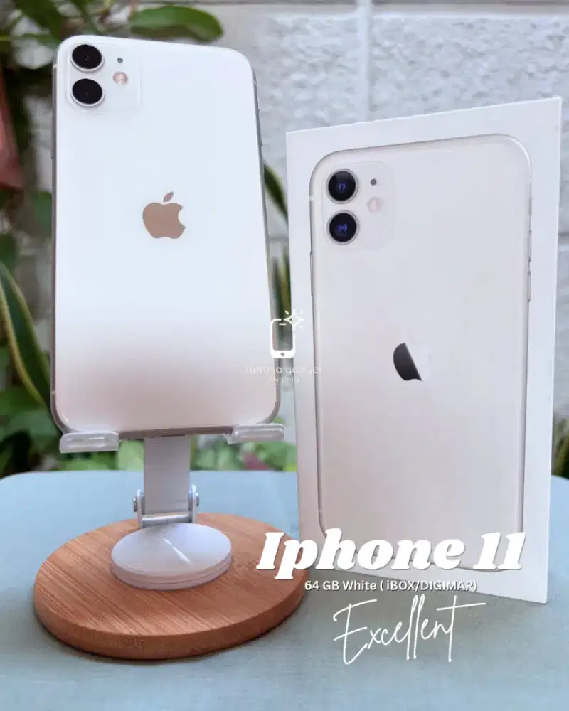 Iphone 11 64 GB White full ori (IBOX/DIGIMAP)
