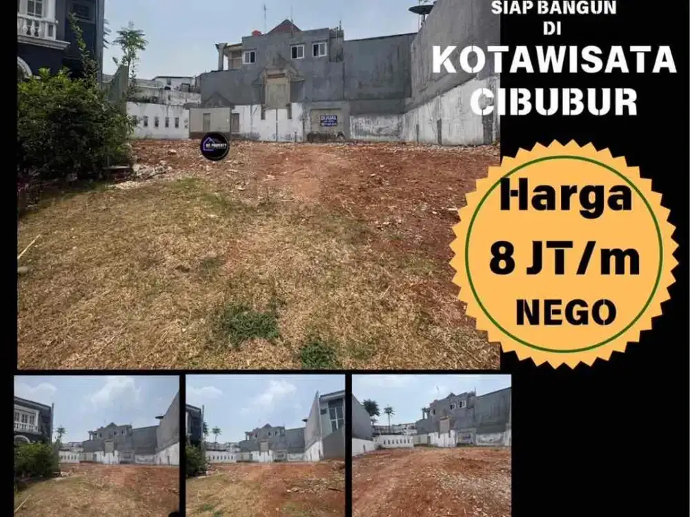 Dijual kavling kota wisata cibubur