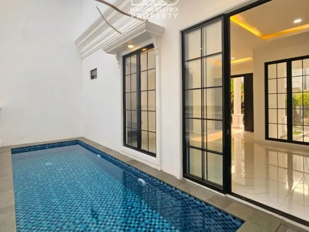 RUMAH CLASSIC WITH POOL BRAND NEW DI PURI BINTARO JAYA SEKTOR 9