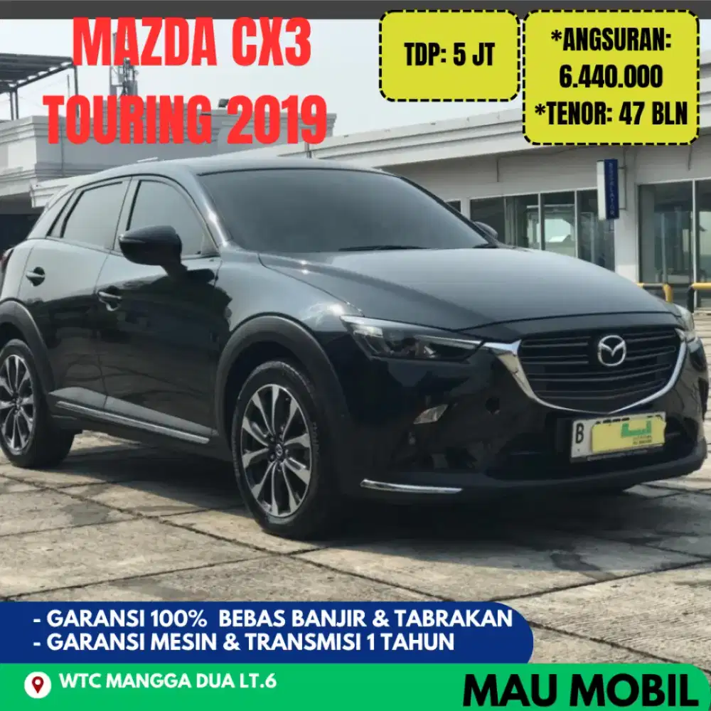 TERMURAH TDP 5 JT, KM 50rb, CX3 Touring 2019/2020 Hitam